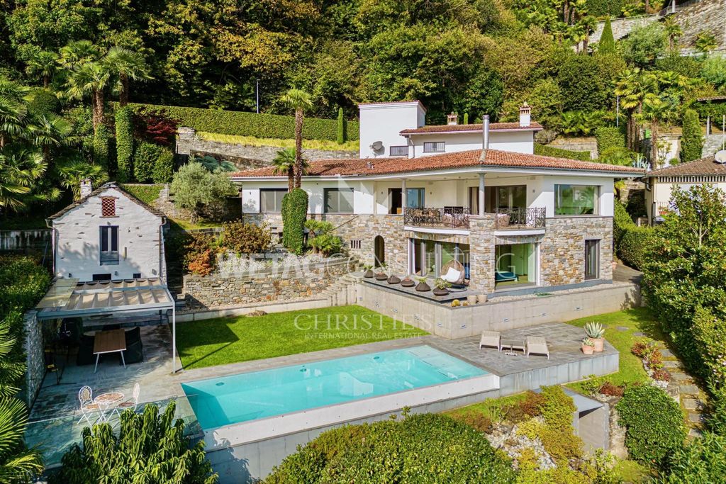 Luxuri Se Zimmern Villa Zu Verkaufen In Brissago Ti Schweiz