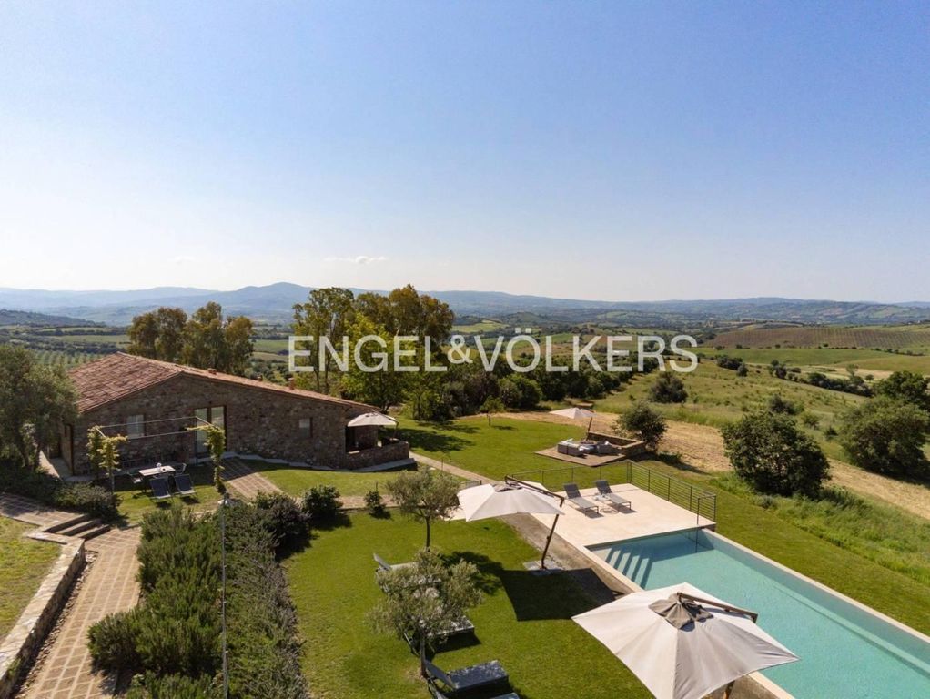 Prestigiosa villa di 649 mq in vendita, Strada Comunale Pertignano, Campagnatico, Grosseto, Toscana
