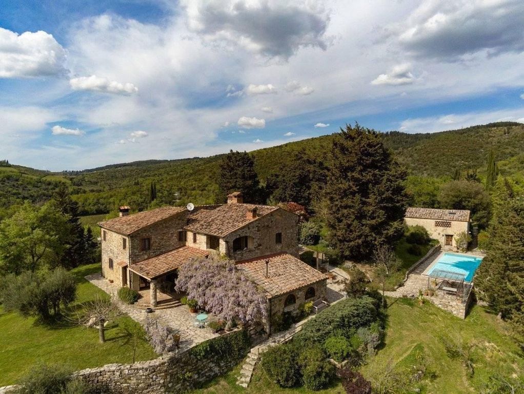 Esclusiva villa di 400 mq in vendita Castellina in Chianti, Italia