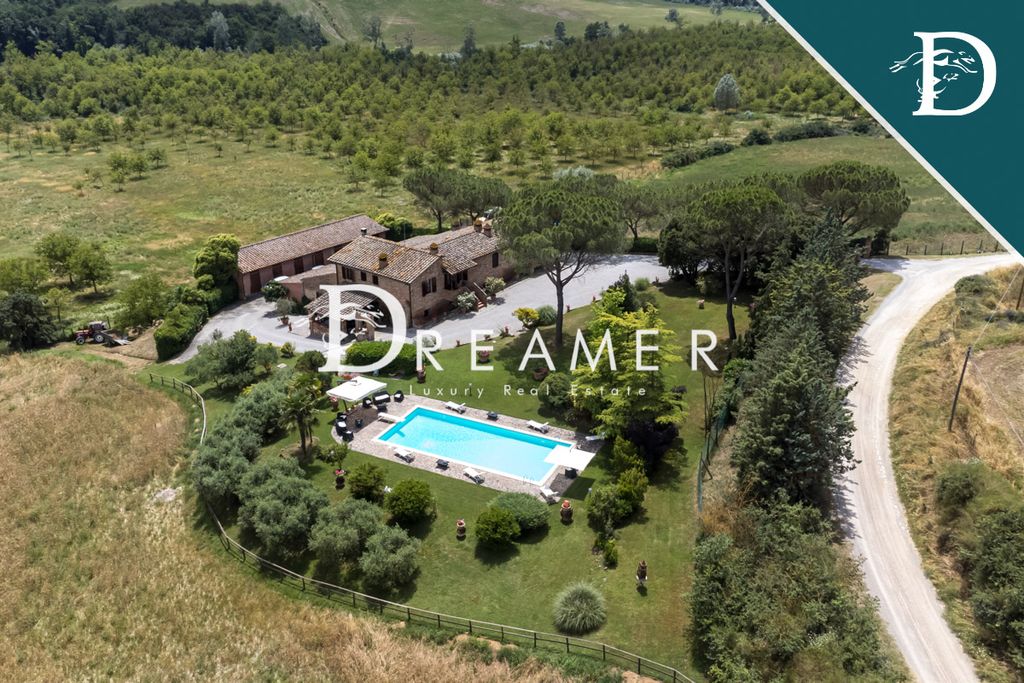 Villa di 300 mq in vendita podere fuocaia, Siena, Toscana