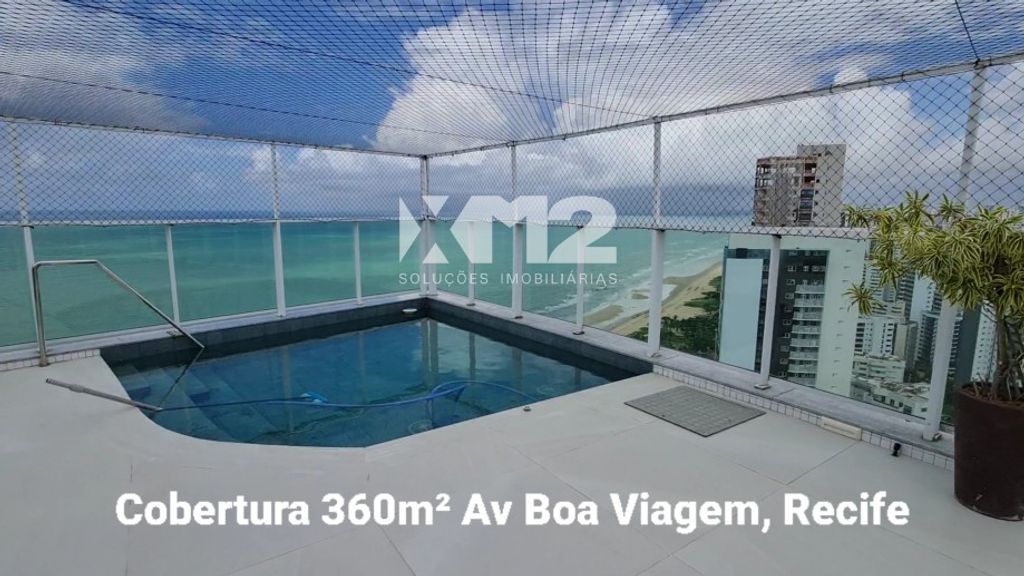 Vendas Cobertura de luxo de 360 m2, Av. Boa Viagem, 666, Recife, Pernambuco