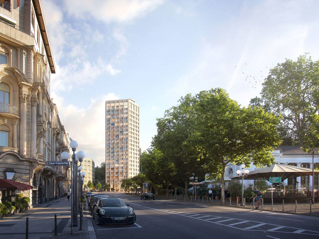 Appartement de luxe de 2 chambres en vente à Taunusstraße 1, Wiesbaden