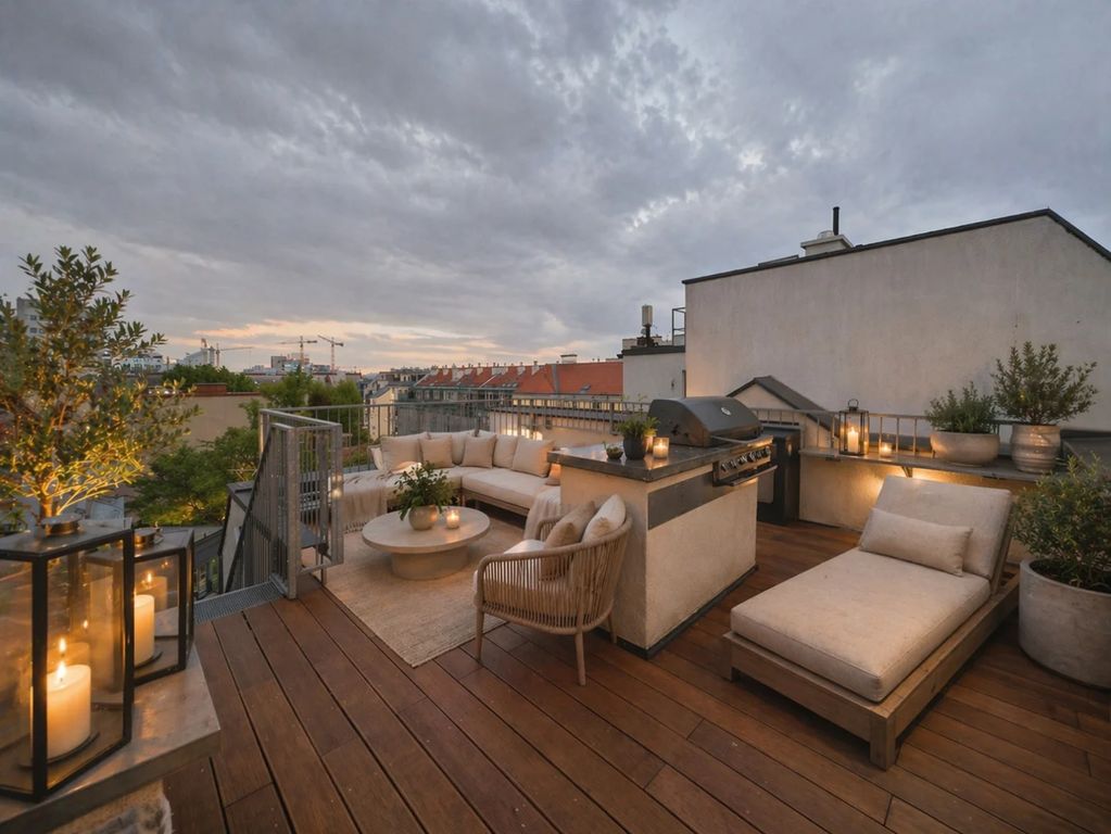 Элитный пентхаус 4 Комнаты, в Продажа 1020, Вена, Wien Stadt, Wien