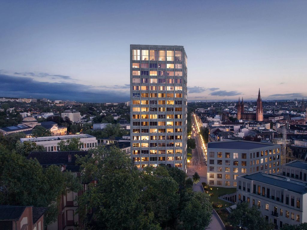 Appartement de luxe de 2 chambres en vente à Taunusstraße 1, Wiesbaden