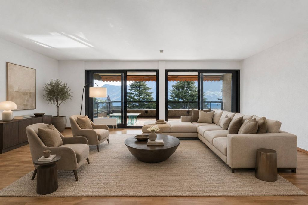 Элитная квартира 183 м2 в продажа Лугано, Cantone Ticino
