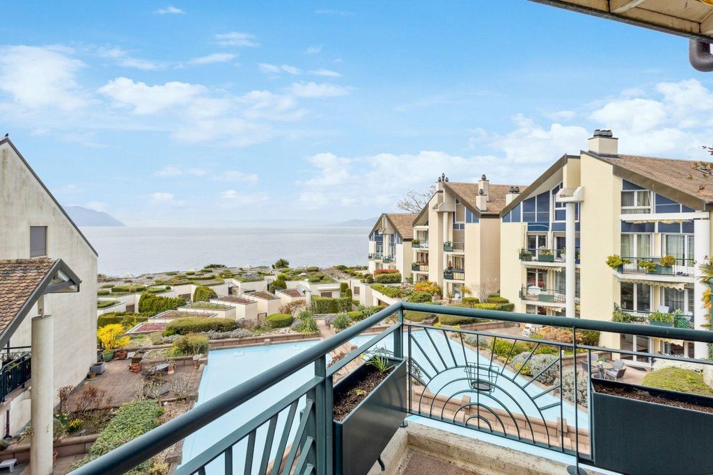 Villeneuve, 스위스 고급 듀플렉스 방 4 개 매매 128736551