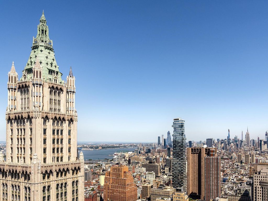 luxury apartment complex for sale in 2 park place pinnacle penthouse, new york