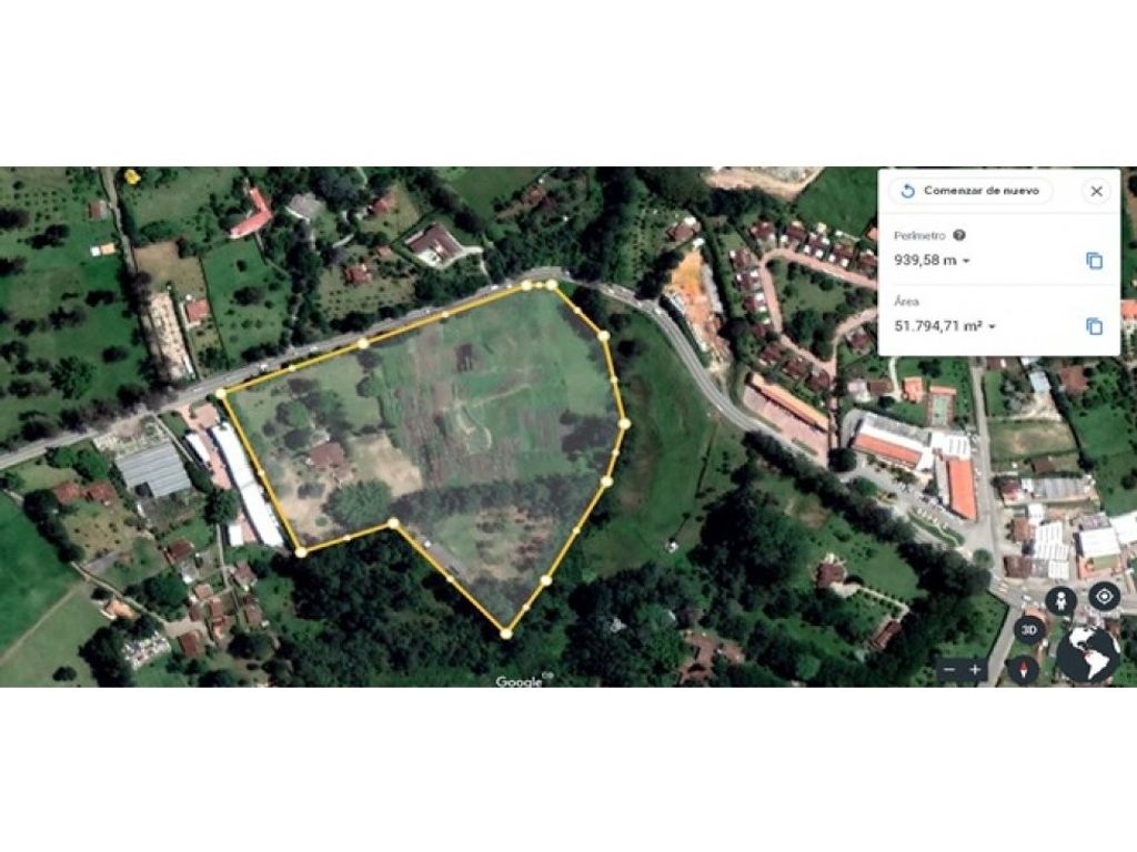 Terreno / Solar de 51760 m2 en venta - Medellín, Colombia