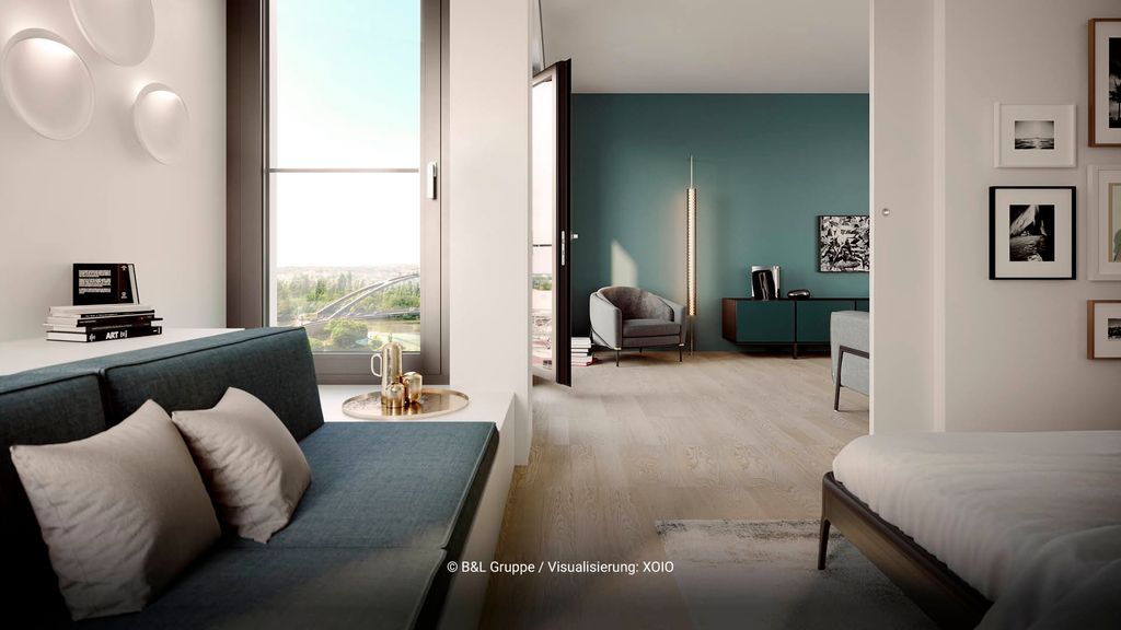 LuxusApartment mit 94 m2 zu verkaufen in Frankfurt am