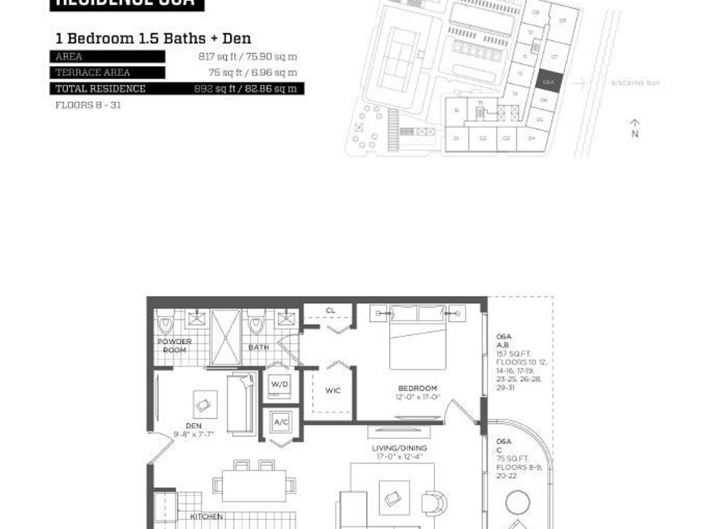 Propiedad en venta Hyde Midtown, Miami, MiamiDade County, Florida