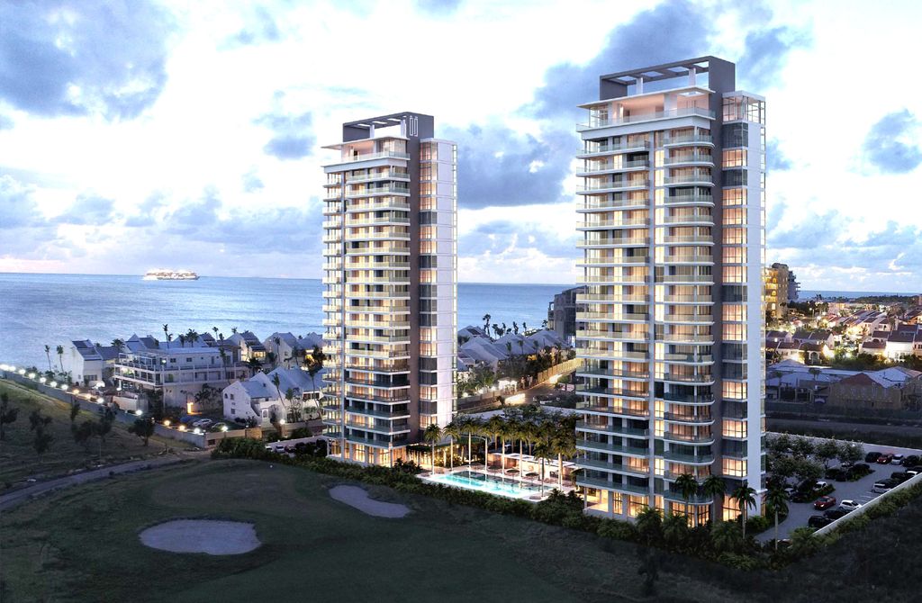 Престижная квартира 107 м2 в продажа Saint Martin, Остров Святого Мартина