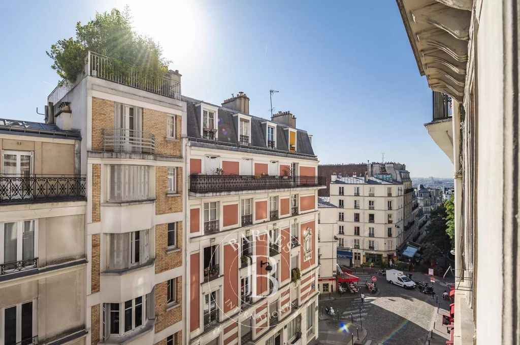 Appartement de luxe 3 chambres en vente à Montmartre, Abbesses, Grandes