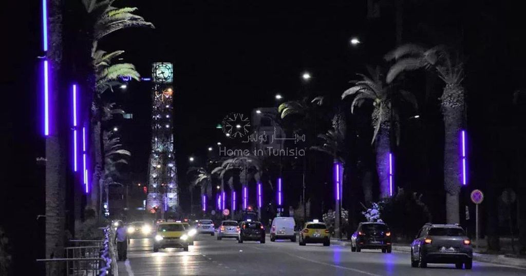 Landgoed oppervlakte 700m2 hectare te koop in Tunis, Tunesië