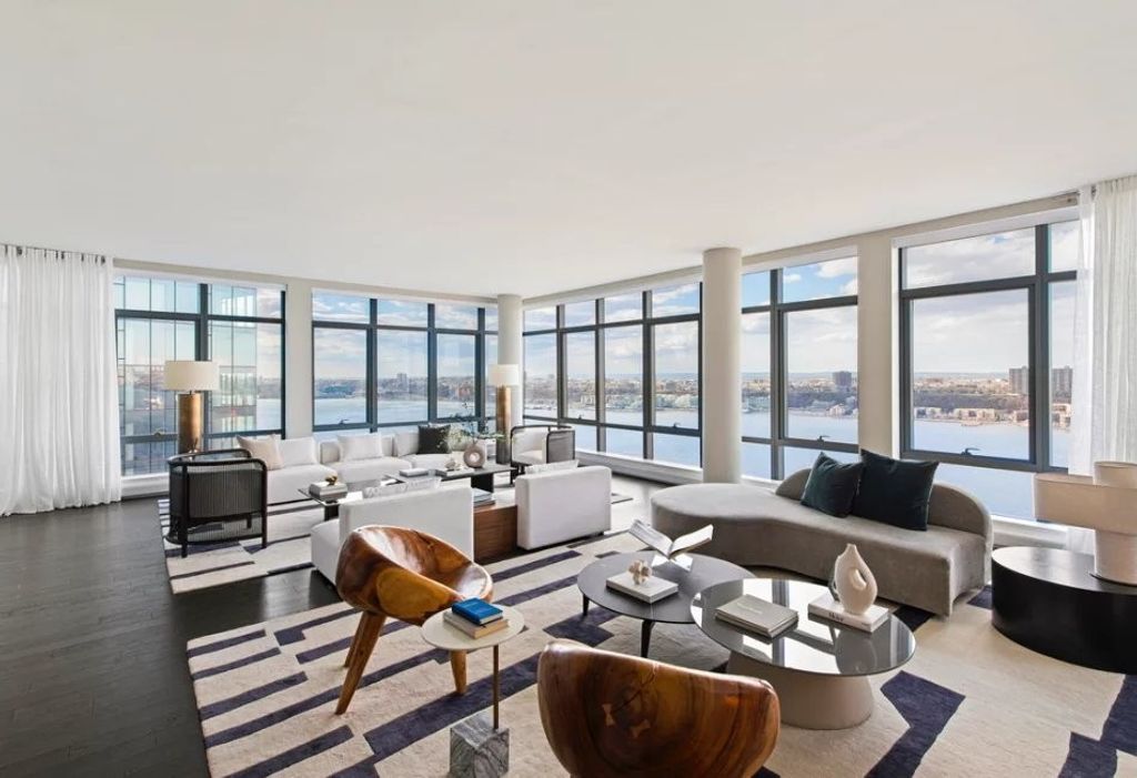 12 room luxury penthouse for sale in 50 Riverside Blvd, New York