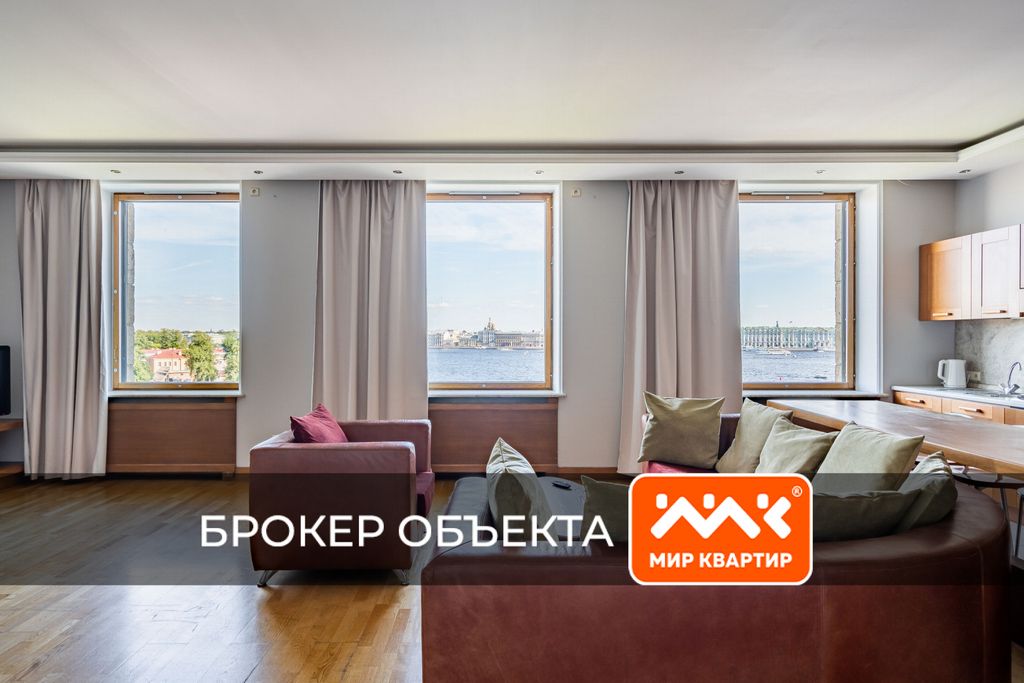 1 room luxury Flat for sale in Добролюбова проспект, 2, литера А, Saint