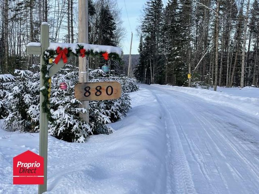 Ch. des Sternes, Nominingue, Laurentides, 퀘벡 신축 고급 부동산 매매 128378112