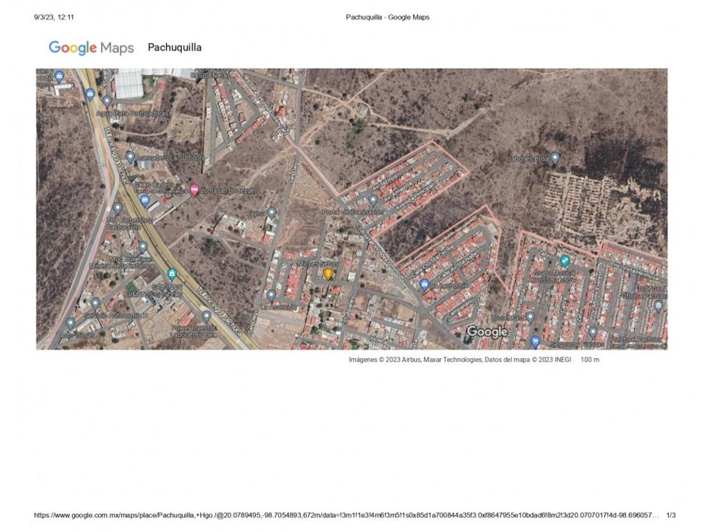 Building Land in Pachuca, Hidalgo 129232414