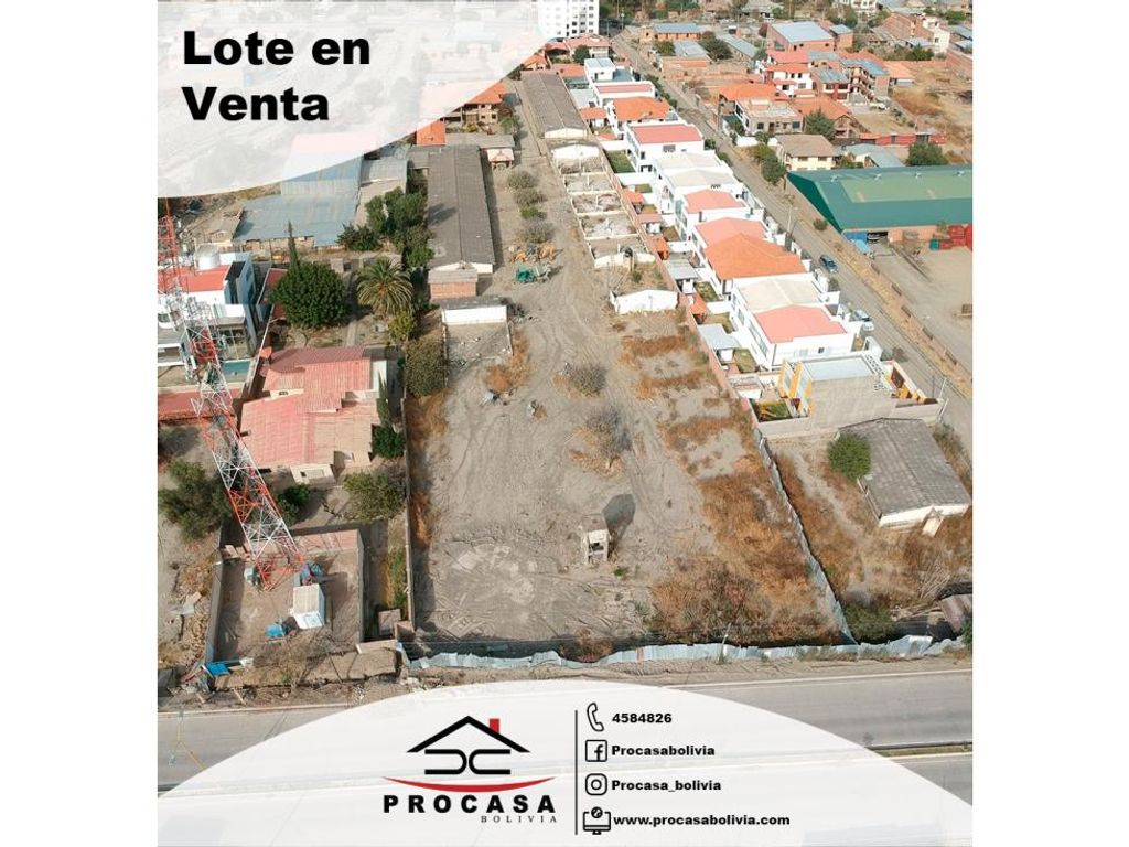 Terreno / Solar de 5100 m2 Cochabamba, Bolivia 128600542