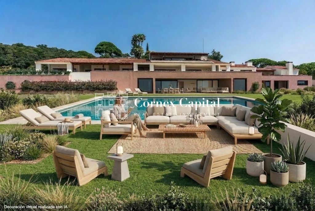 Эксклюзивный Коттедж в жилом комплексе 4000 м2 в продажа Sant Andreu de Llavaneres, Испания