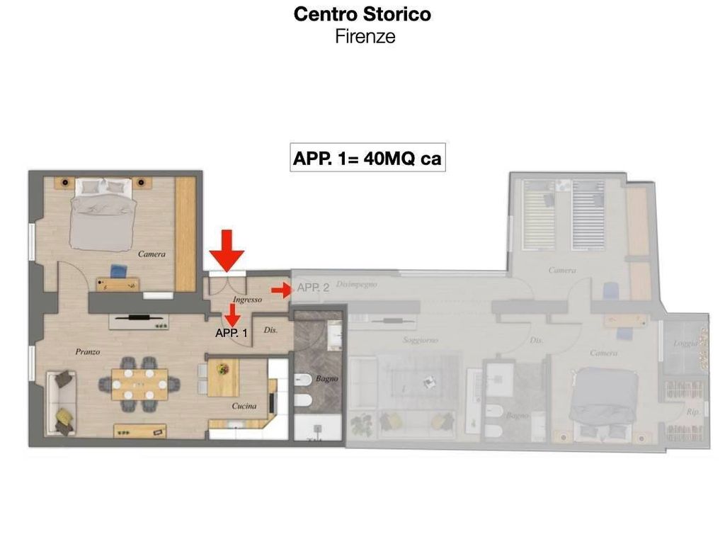 Appartamento – Florence - Vista 4