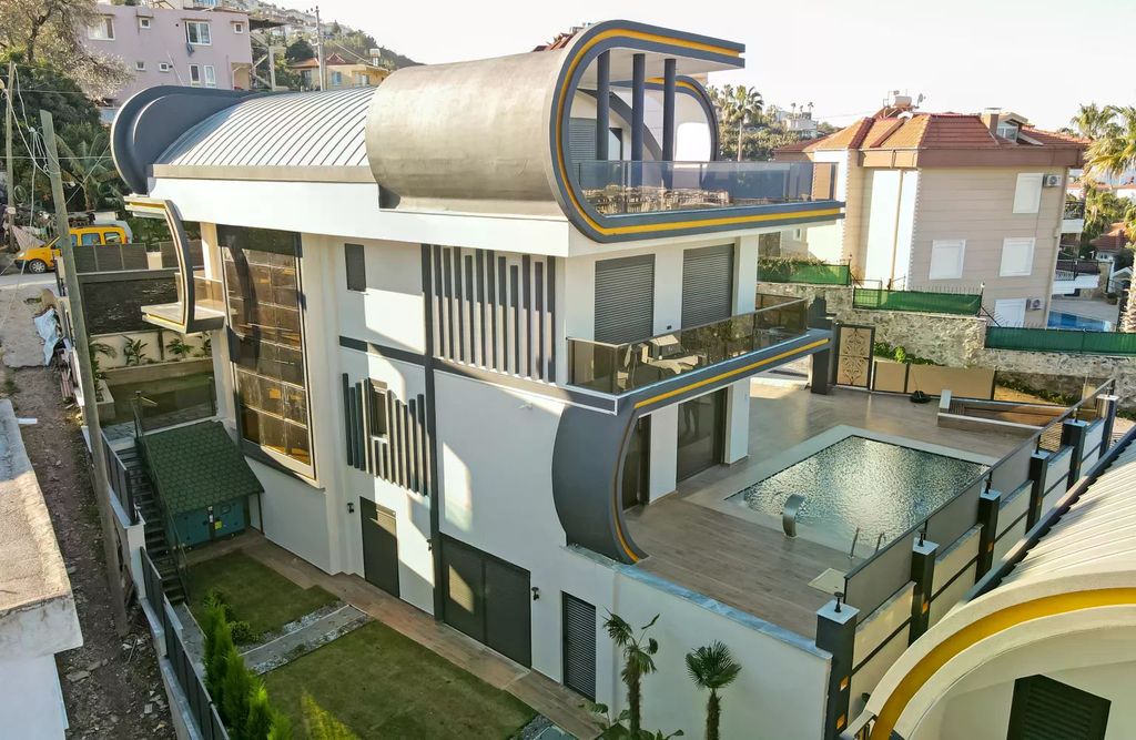 Эксклюзивная вилла 515 м2 в продажа Kargıcak, Antalya