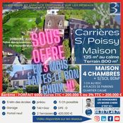 Casa di 125 mq in vendita Carrières-sous-Poissy, Île-de-France