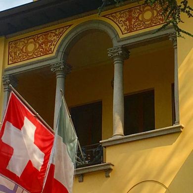 Palace in Chiasso, Mendrisio District