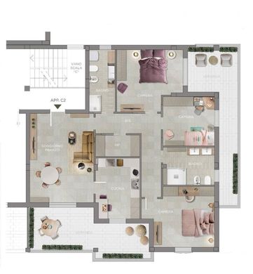 Alghero, Provincia di Sassariのアパートメント