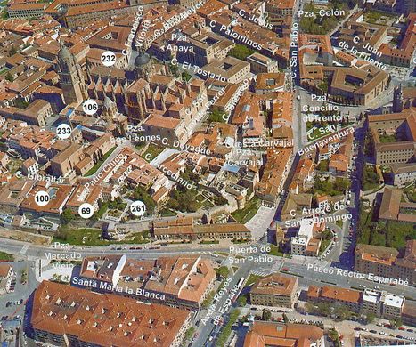 Salamanca, サラマンカのテラスハウス