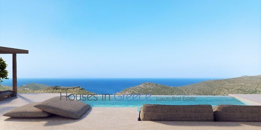 Twee-onder-een-kapwoning in Andros, Cycladen