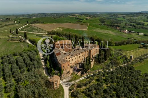 Zamek w San Giovanni d'Asso, Provincia di Siena