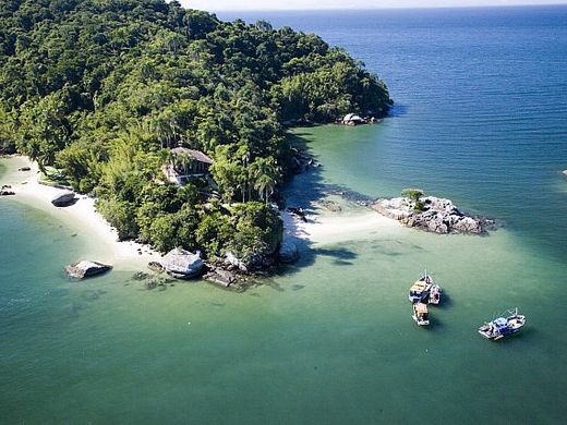 Insel in Mangaratiba, Estado do Rio de Janeiro
