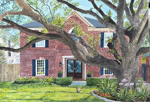 Detached House in Bellaire, Harris County