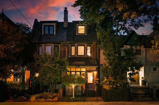 Twee-onder-een-kapwoning in Toronto, Ontario