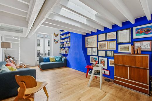 Duplex w Saint-Germain, Odéon, Monnaie, Paris