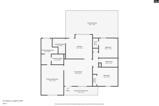 Detached House in Lugoff, Kershaw County