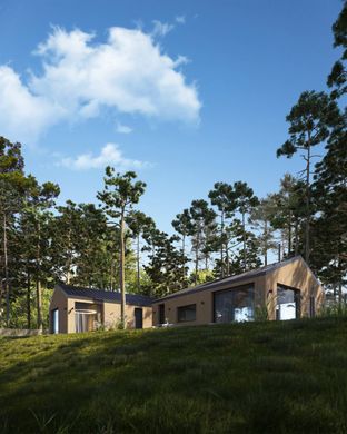 Vrijstaand huis in Sunīši, Krimuldas pagasts