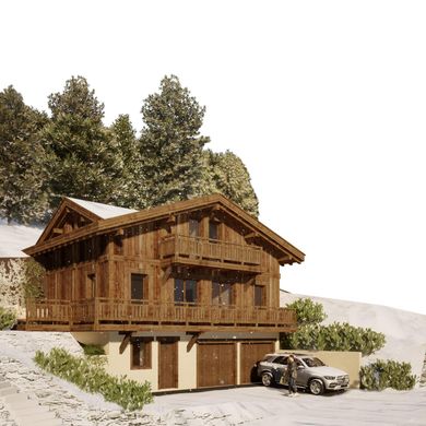 La Clusaz, Haute-Savoieの一戸建て住宅