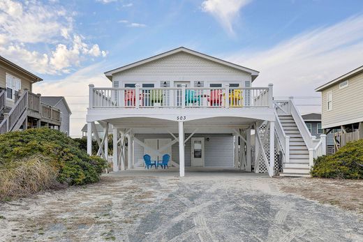 Частный Дом, North Topsail Beach, Onslow County