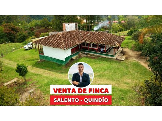 ﻣﻨﺰﻝ ﺭﻳﻔﻲ/ ﺑﻴﺖ ﻤﺰﺭﻋﺔ ﻓﻲ Salento, Quindío Department