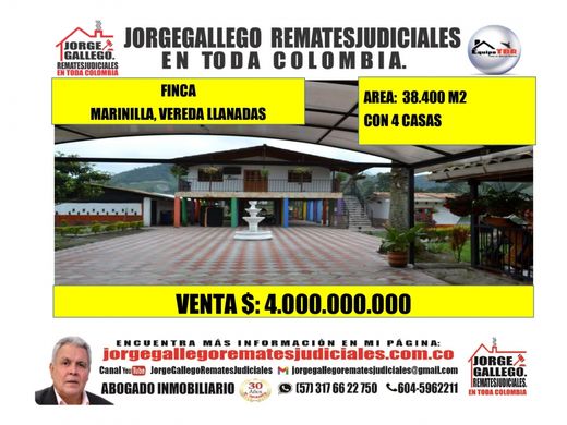 ﻣﻨﺰﻝ ﺭﻳﻔﻲ/ ﺑﻴﺖ ﻤﺰﺭﻋﺔ ﻓﻲ Marinilla, Departamento de Antioquia