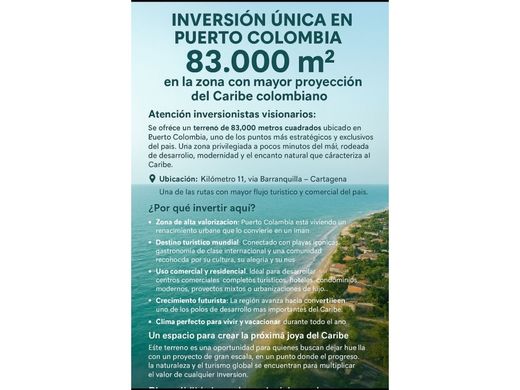 Terreno en Puerto Colombia, Atlántico