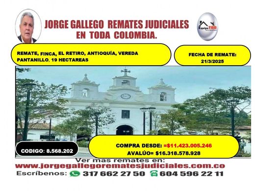 ‏בתים כפריים או חוות ב  Retiro, Departamento de Antioquia