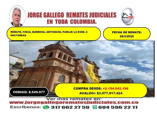 Boerderij in Barbosa, Departamento de Antioquia