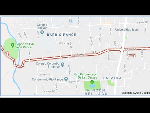 Участок, Cali, Departamento del Valle del Cauca