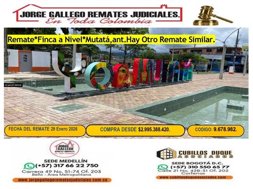 Boerderij in Mutatá, Departamento de Antioquia