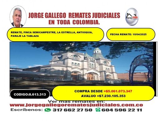 Boerderij in La Estrella, Departamento de Antioquia