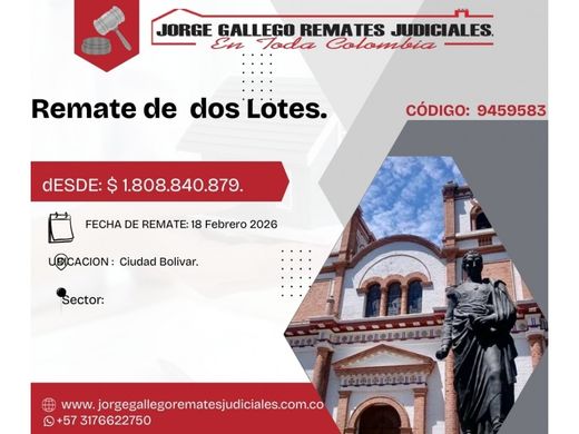 Land in Ciudad Bolívar, Departamento de Antioquia