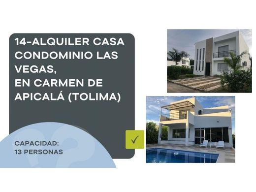 Maison de luxe à Carmen de Apicalá, Departamento de Tolima