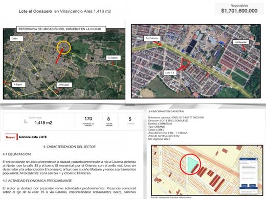 Land in Villavicencio, Departamento del Meta